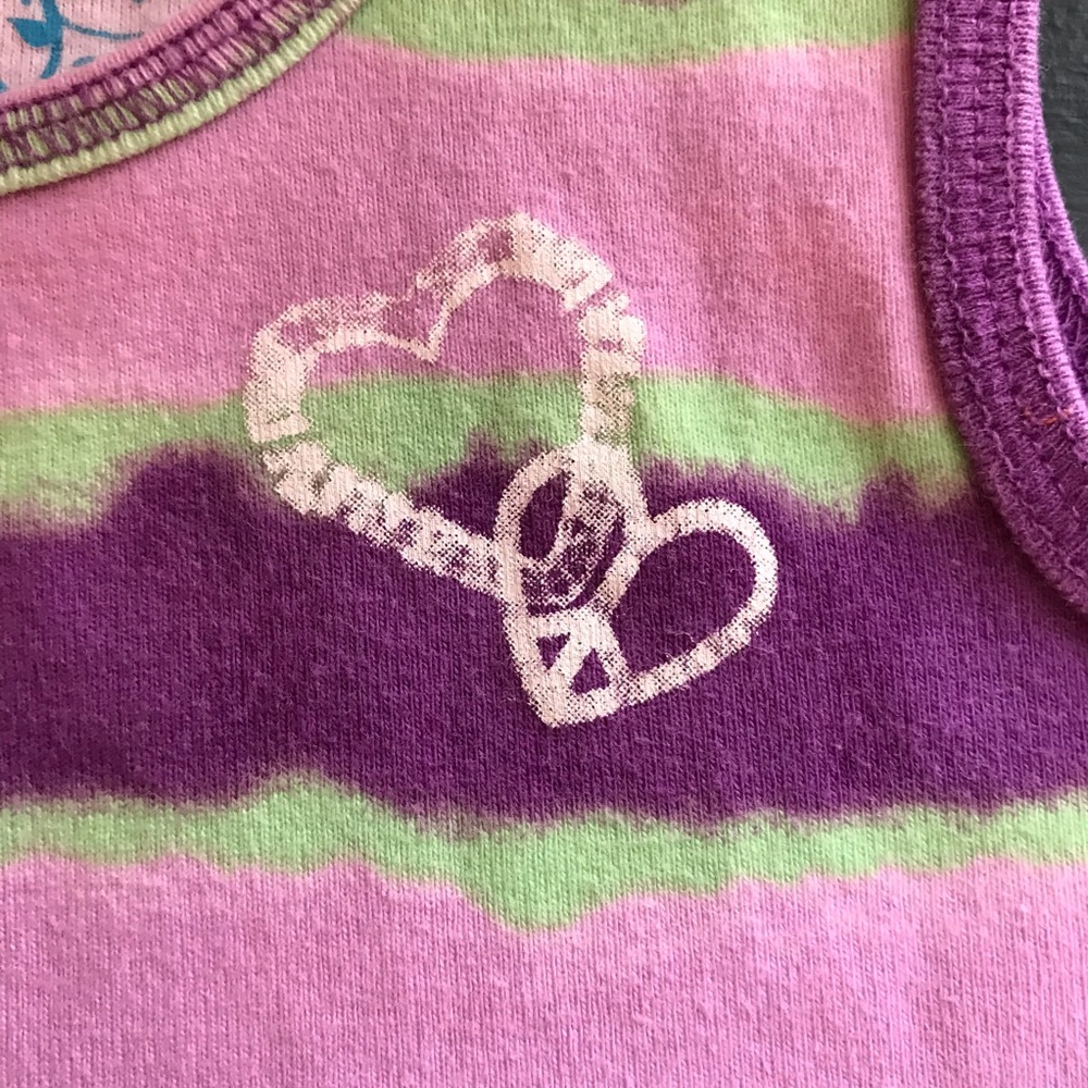 The Children’s Place Tie Dye Peace 💜 Tank Top ✌️ - Picture 2 of 7